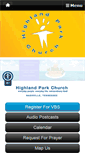 Mobile Screenshot of highlandparkchurch.com